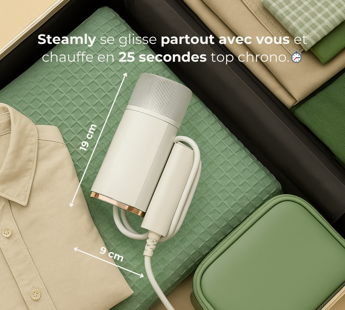 Défroisseur Vapeur Portable